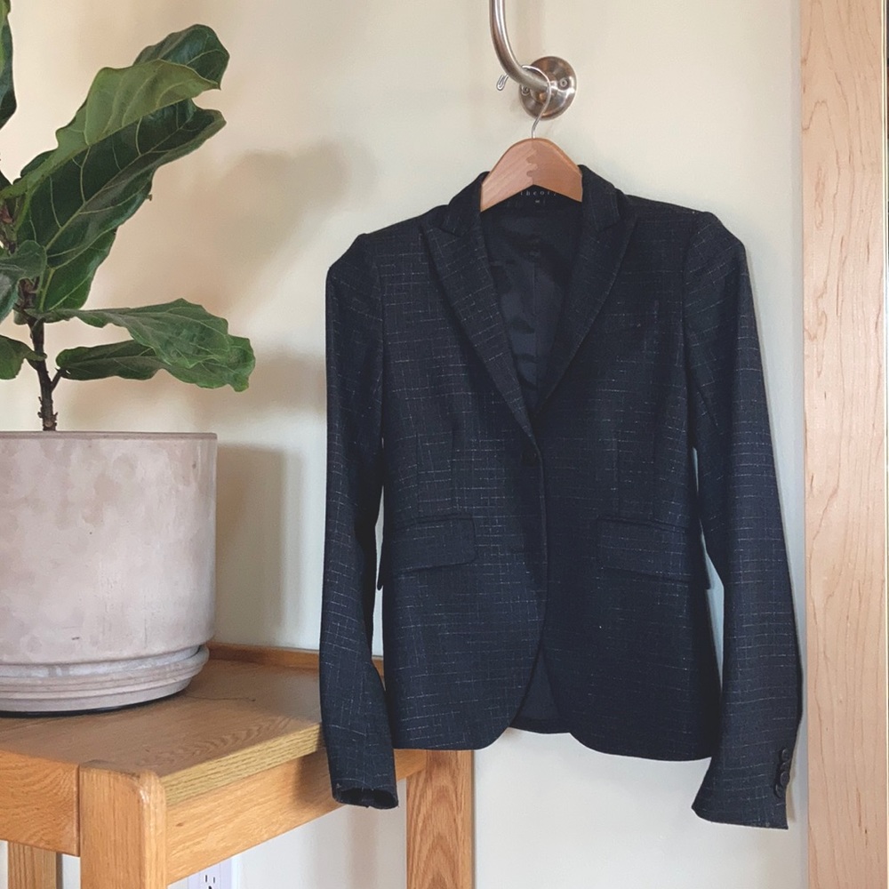 Theory size 00 Gray Jacket